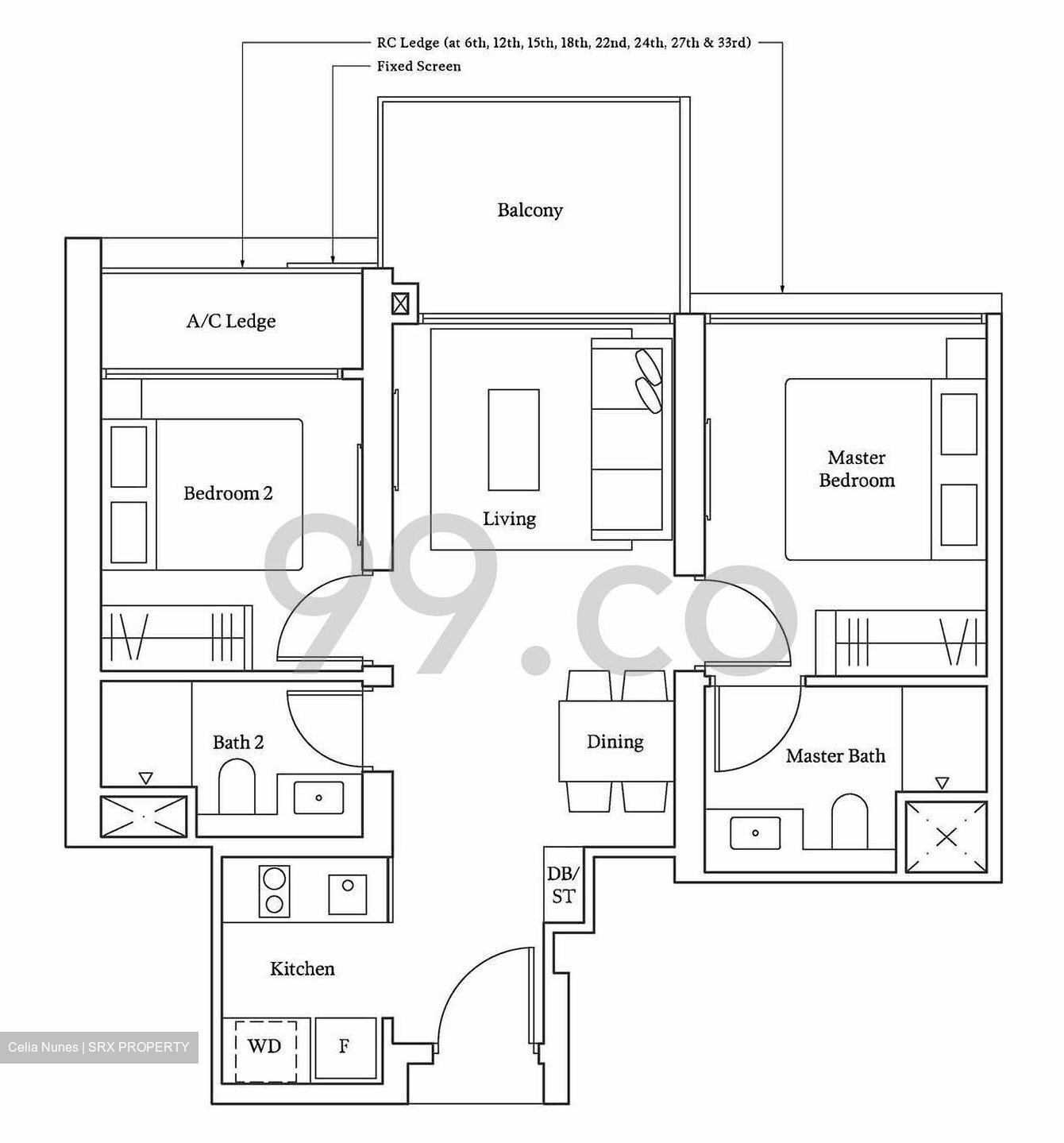 Avenue South Residence (D3), Apartment #413851711